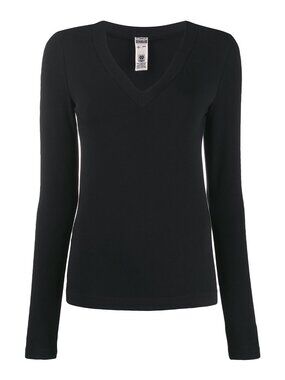 Wolford Aurora V-Neck Top Size Small